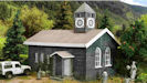 Download the .stl file and 3D Print your own Church #2 HO scale model for your model train set.